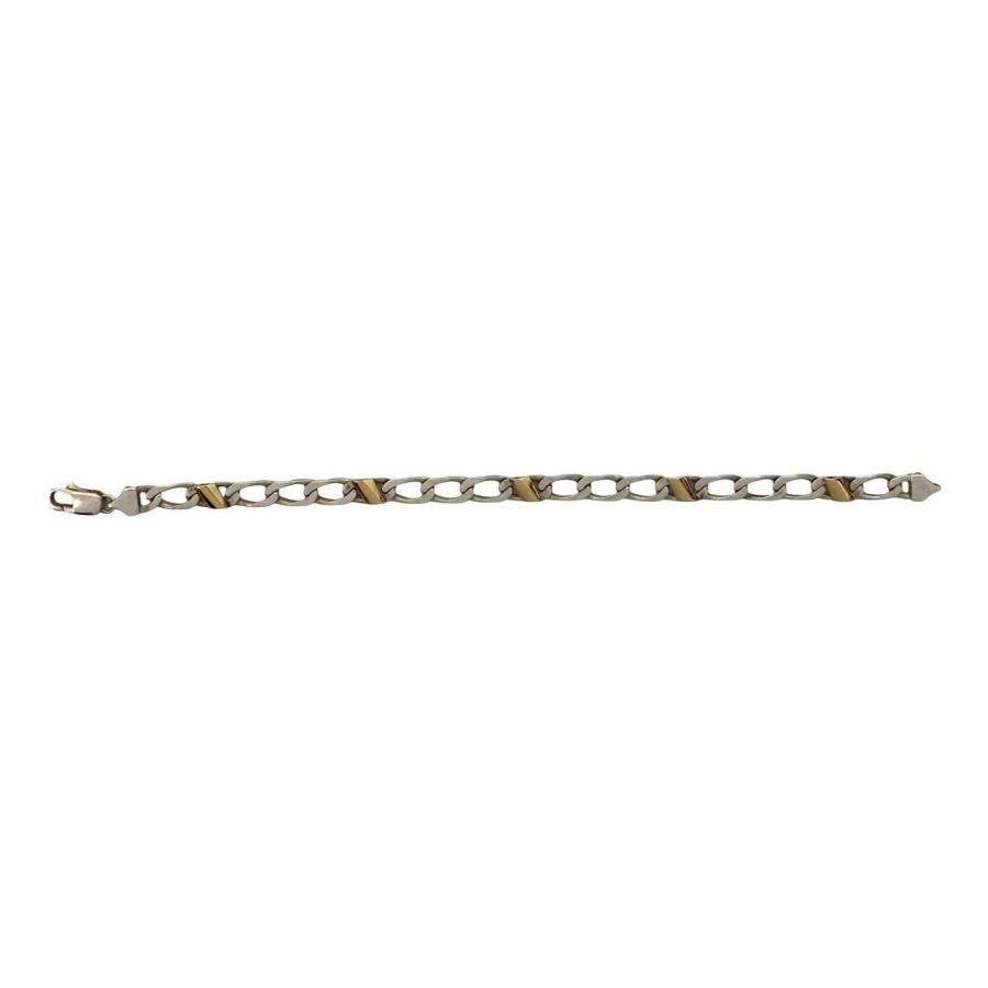 TIFFANY&Co.（ティファニー） 極 美品 フィガロ チェーン ブレスレット