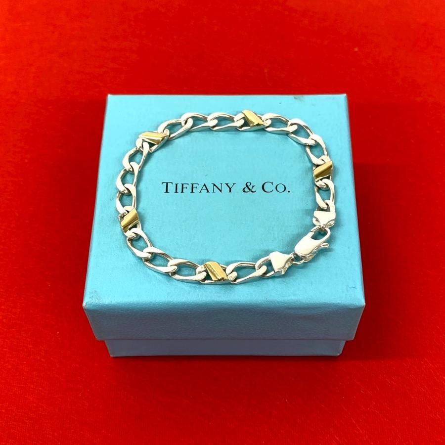 TIFFANY&Co.（ティファニー） 極 美品 希少品 フィガロ ブレスレット