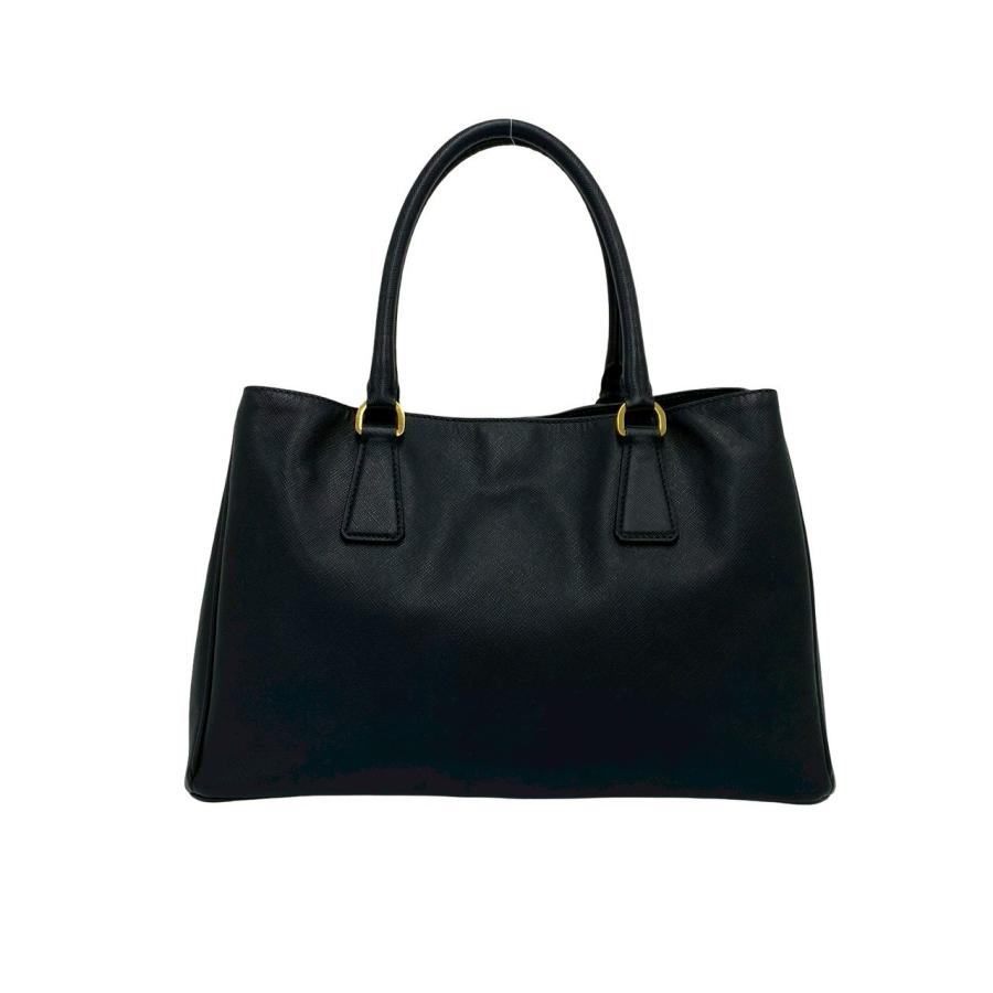 PRADA（プラダ） 極 美品 袋付き ガレリア 三角ロゴ サフィアーノ