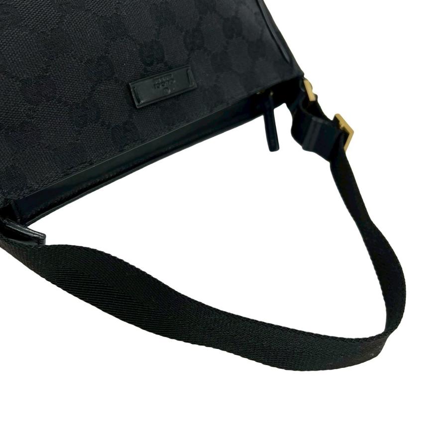 GUCCI（グッチ） 極 美品 GGキャンバス レザー 本革 ミニ ハンドバッグ