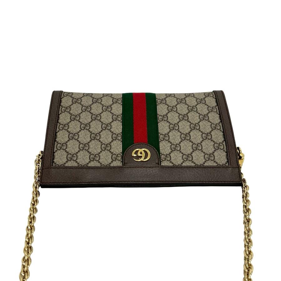 GUCCI（グッチ） 極 美品 袋付き オフィディア シェリーライン GG ロゴ