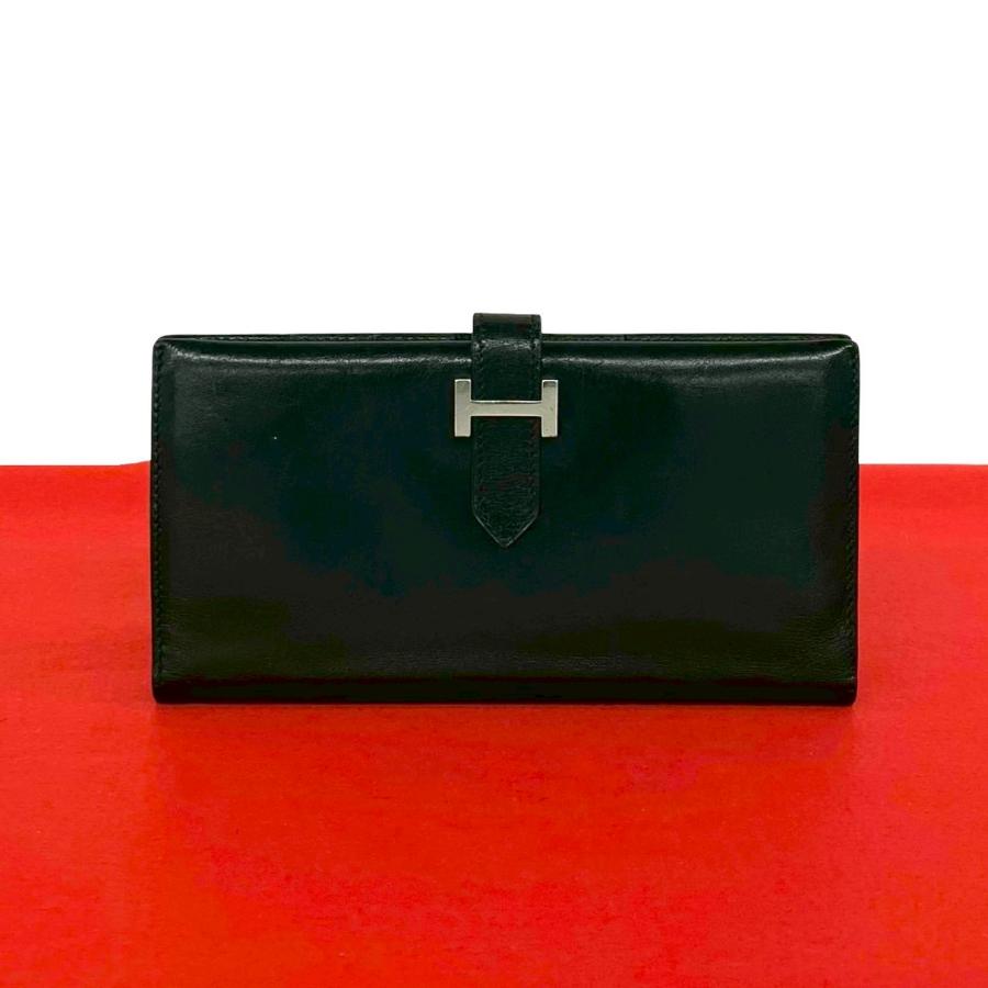 HERMES（エルメス） 極 美品 □B 刻印 ベアン クラシック ボックス