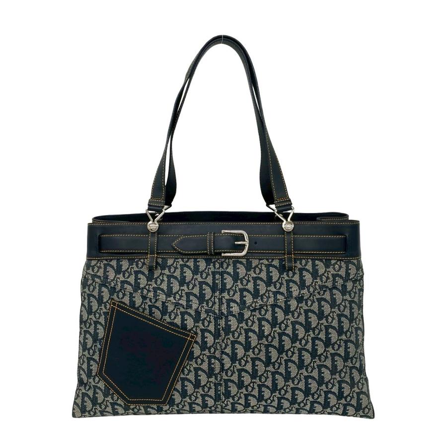 極 美品 Christian Dior ディオール ヴィンテージ トロッター 柄