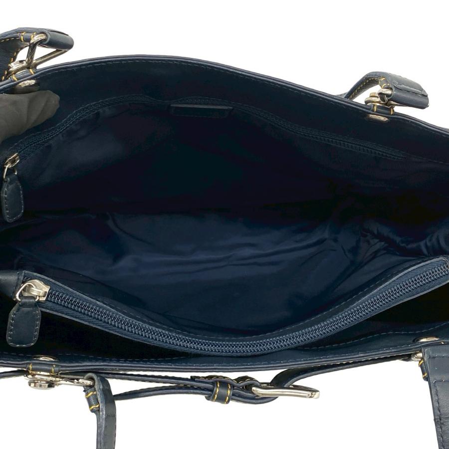 【美品】ディオール　ハンドバッグ　トロッター　キャンバス　CD　レザー　ネイビー 極 美品 Christian Dior ディオール ヴィンテージ トロッター 柄