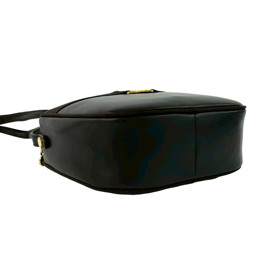 極 美品 Salvatore Ferragamo サルヴァトーレフェラガモ ヴィンテージ ヴァラ 金具 カーフ レザー 本革 ショルダーバッグ ブラウン 29141 極 美品 Salvatore Ferragamo サルヴァトーレフェラガモ ヴィンテージ