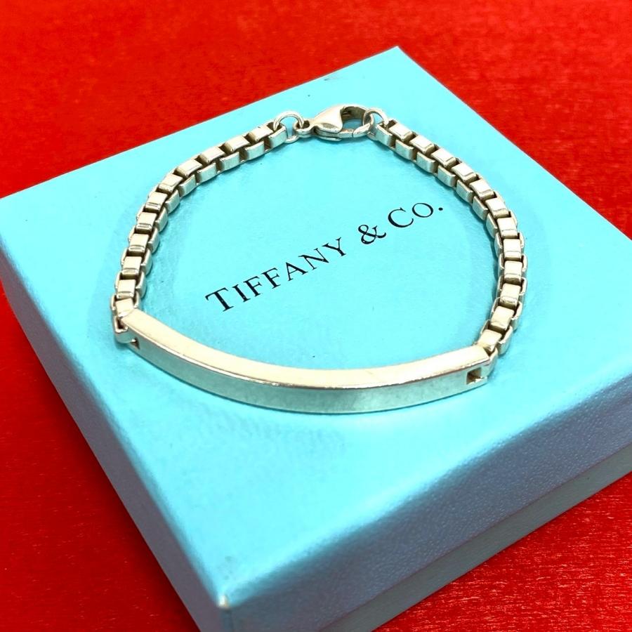 TIFFANY&Co.（ティファニー） 極 美品 ベネチアン ID ブレスレット 925