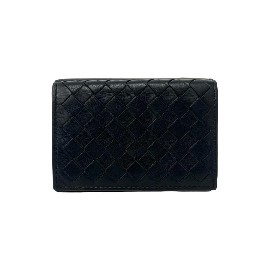 極美品✨　Bottega Veneta イントレチャート　ダークグレー　財布 極 美品 BOTTEGA VENETA ボッテガヴェネタ イントレチャート レザー 本