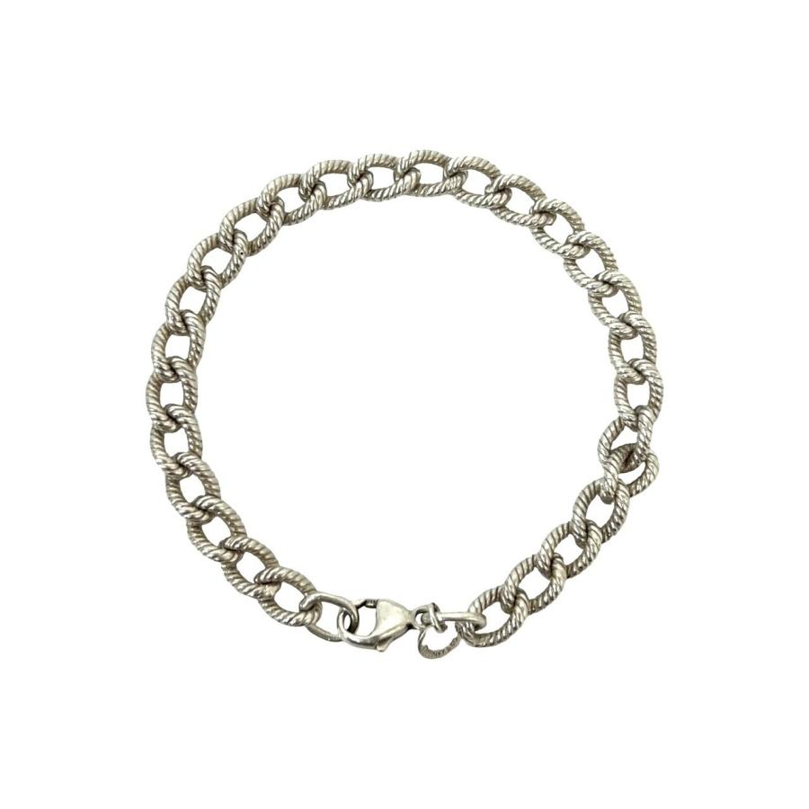ゆ*た様 最終値下げTiffany ティファニー　ツイスト　ブレスレット　925 Tiffany&Co. ティファニー ツイスト ブレスレット 中古 レディース