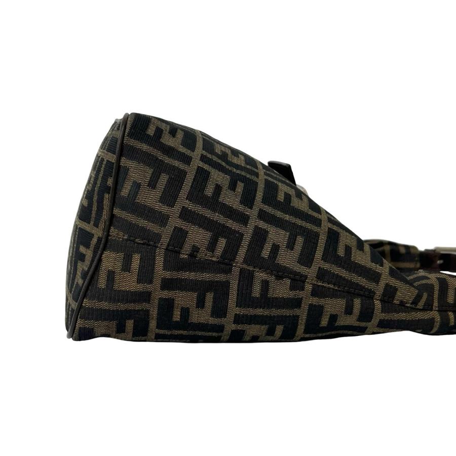 FENDI（フェンディ） 極 美品 ズッカ FF 柄 キャンバス レザー 本革