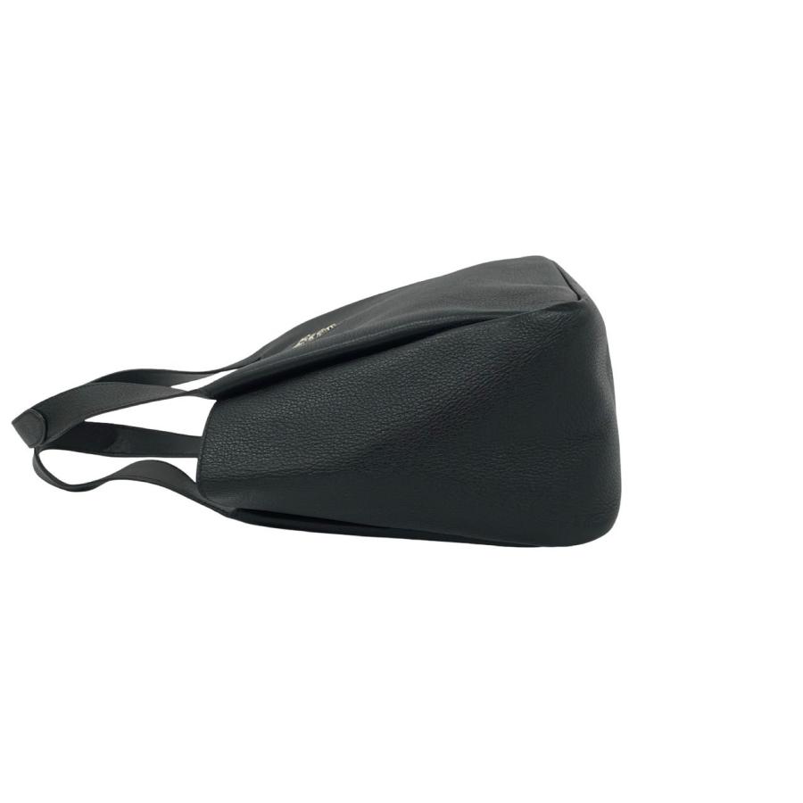 【極美品】PRADA スモールレザートートバッグ PRADA（プラダ） 極 美品 スモール レザー トートバッグ ロゴ 金具
