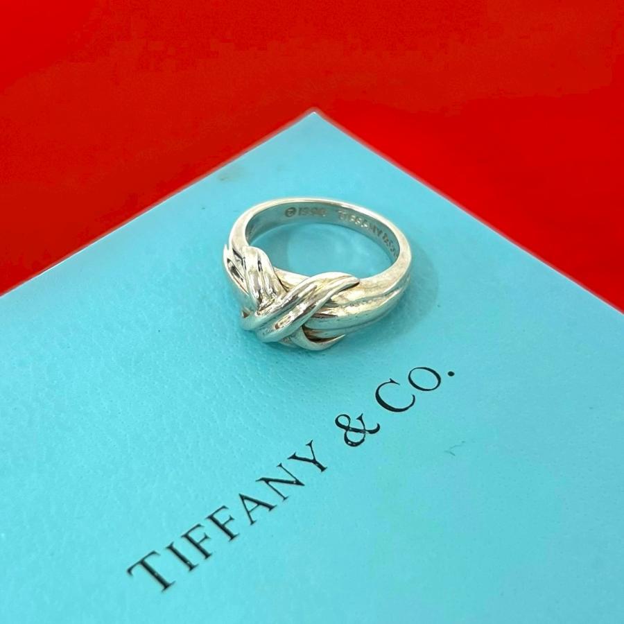 TIFFANY&Co.（ティファニー） 極 美品 シグネチャーリング シルバー925