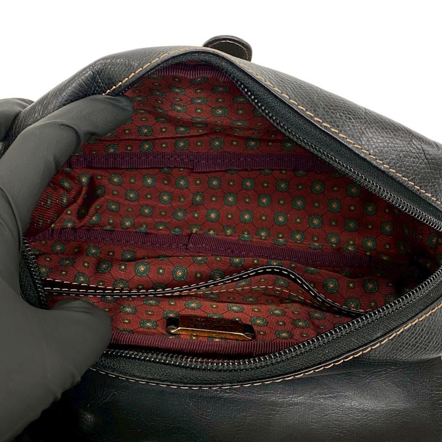 LOEWE ロエベ ポーチ アナグラム/レザー ヴィンテージ ブラウン ユニ