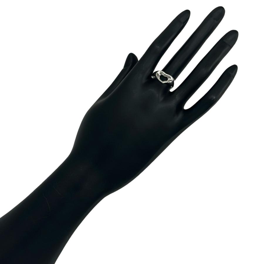 TIFFANY&Co.（ティファニー） 極 美品 オープンハート リング シルバー