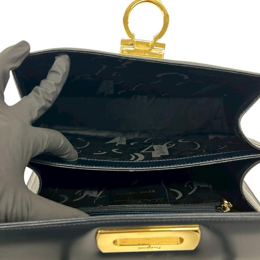 極 美品 袋付 Salvatore Ferragamo サルヴァトーレフェラガモ