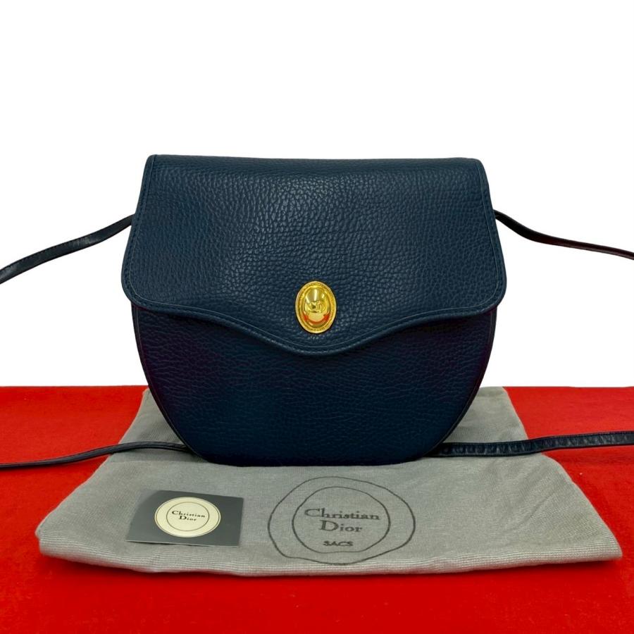 極 美品 袋付き Christian Dior ディオール ヴィンテージ CD ロゴ 金具