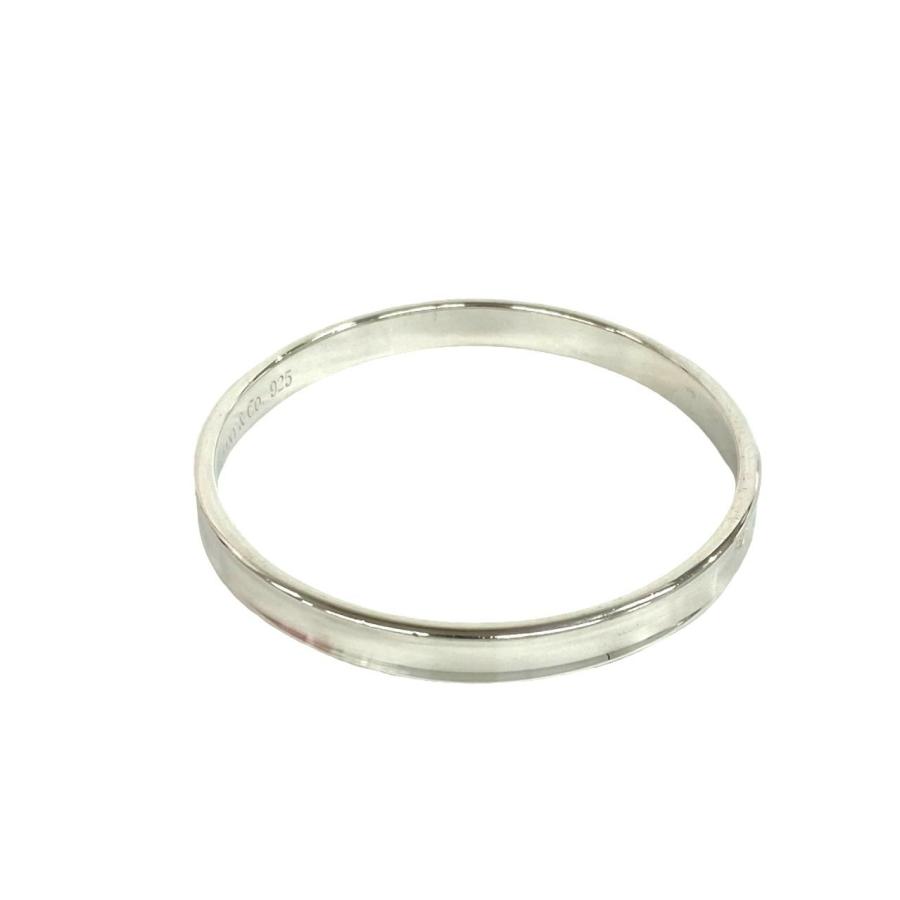 TIFFANY&Co.（ティファニー） 極 美品 ナロー バングル シルバー925