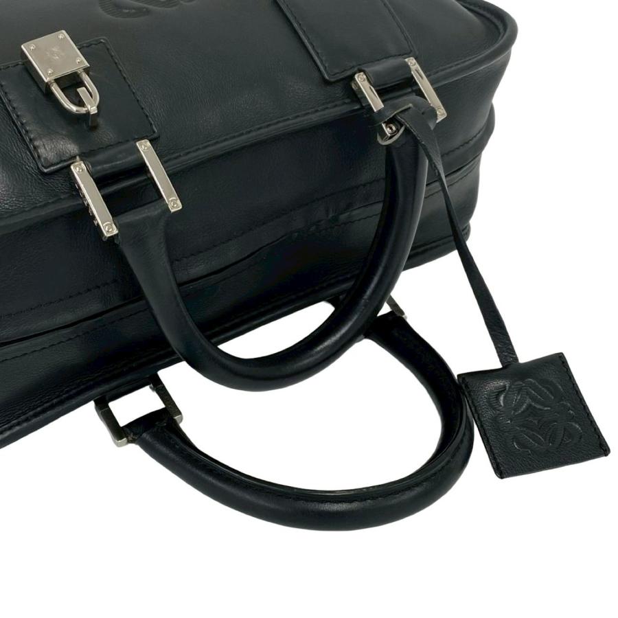 LOEWE（ロエベ） 極 美品 カデナ 鍵付き アマソナ28 アナグラム ロゴ