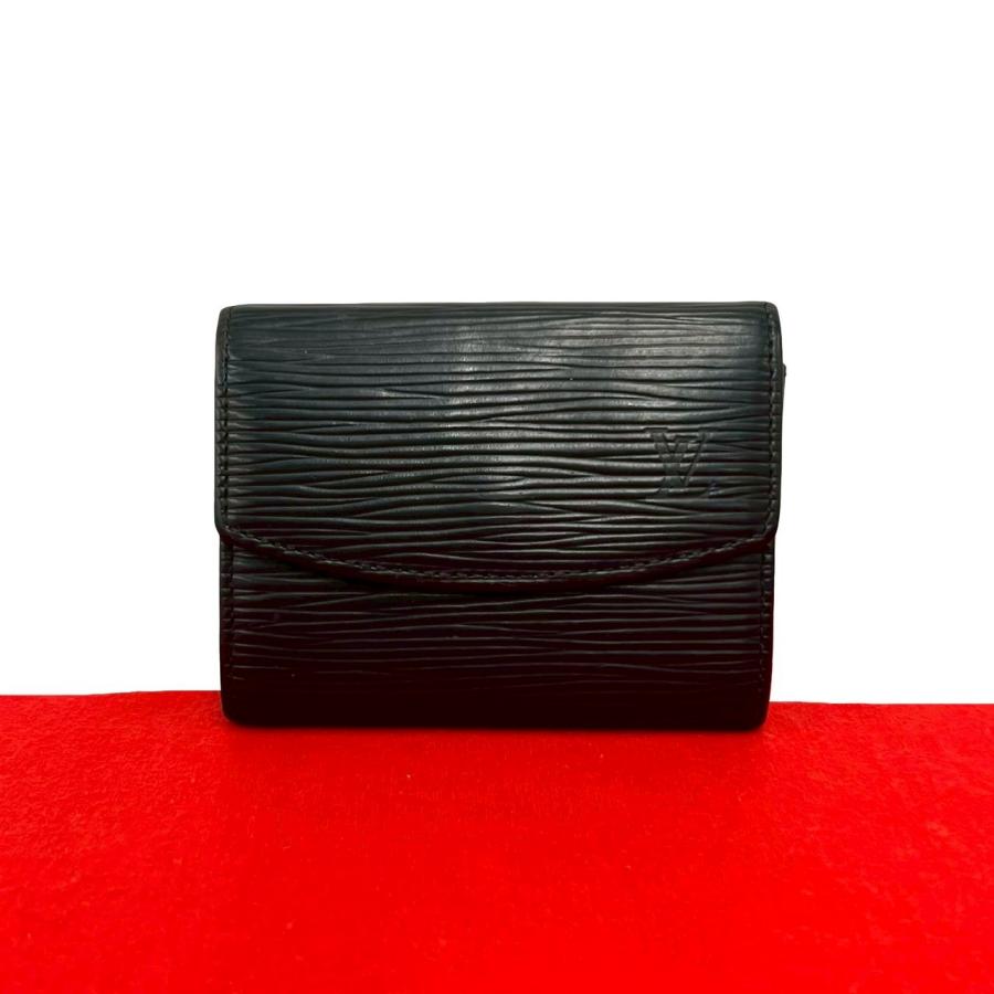【美品】ヴィトン エピ ポルトモネ サーンプル ケース 財布 黒 LOUIS VUITTON（ルイ・ヴィトン） 極 美品 ポルトモネ サーンプル エピ