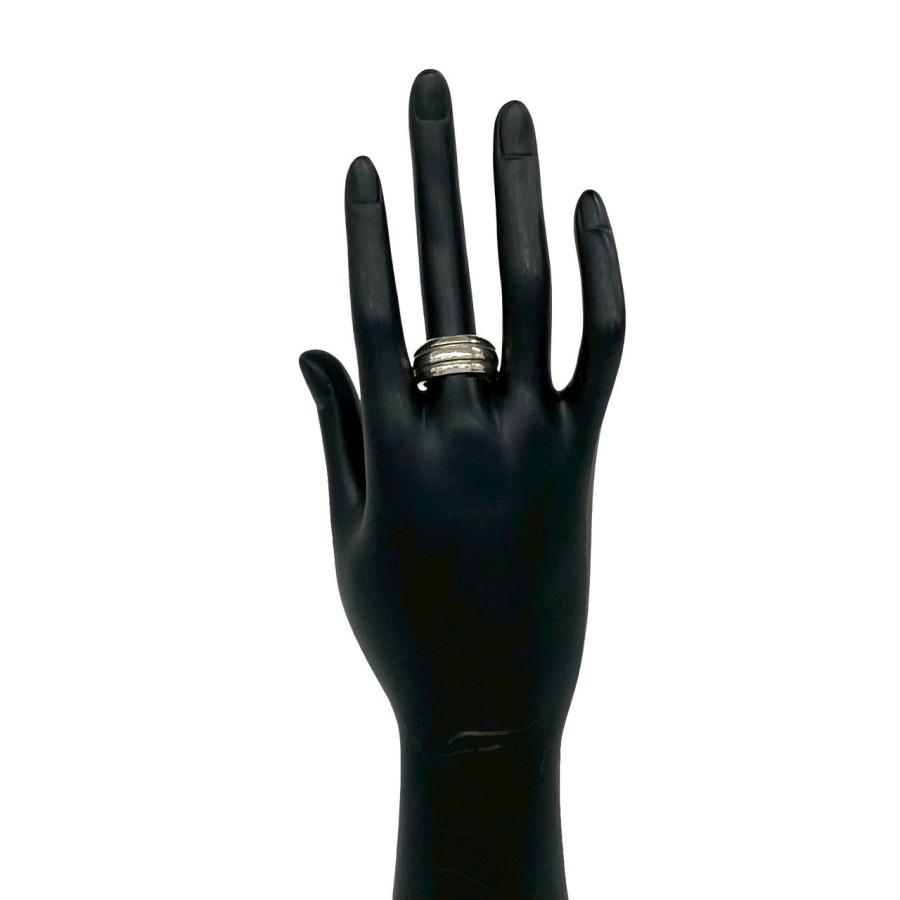 TIFFANY&Co.（ティファニー） 極 美品 グルーブド ダブルライン リング