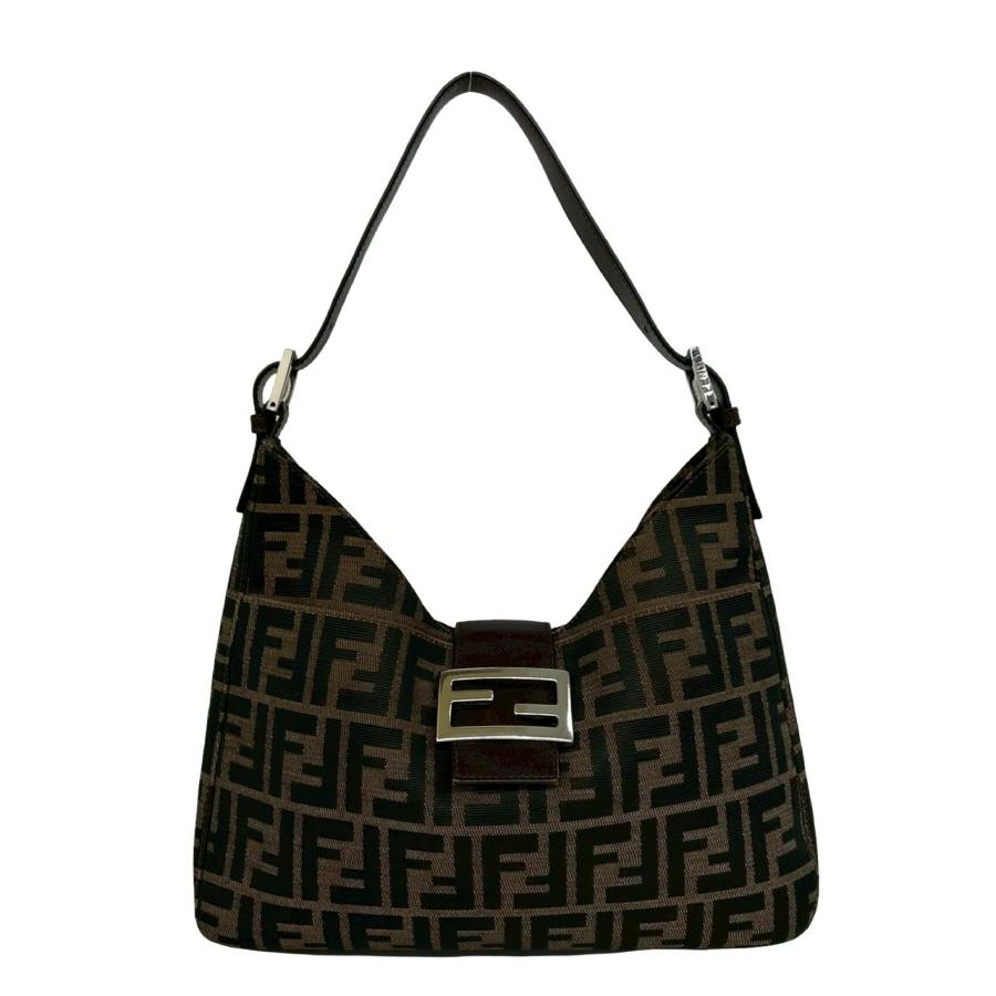 FENDI（フェンディ） 極 美品 ヴィンテージ ズッカ FF 柄 ロゴ 金具