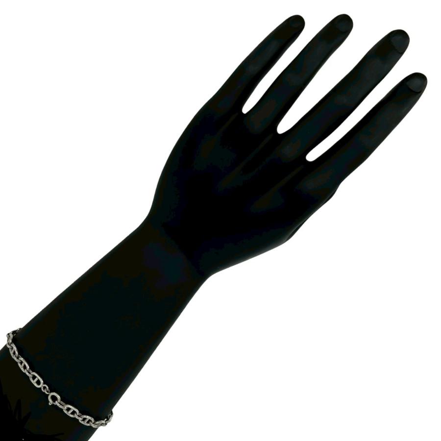 極 美品 TIFFANY&Co. ティファニー アンカーチェーン ブレスレット シルバー925 アクセサリー シルバー 30260_2