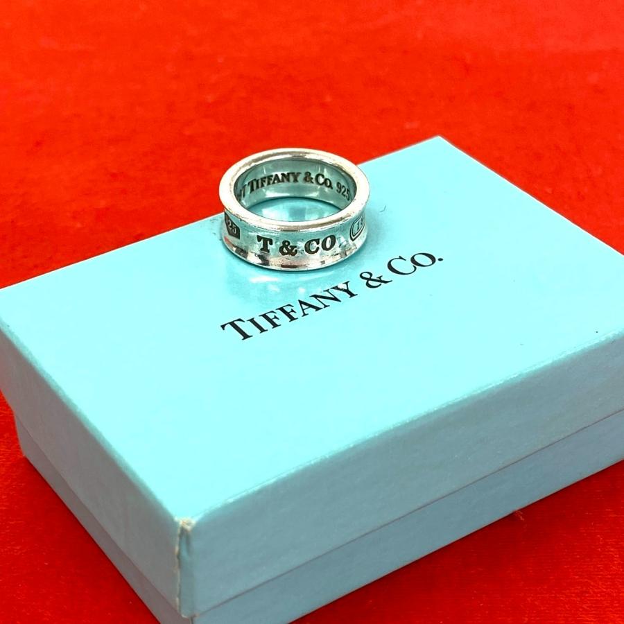 ！極美品！　ティファニー　ナロー　925 袋付き TIFFANY&Co.（ティファニー） 極 美品 ナロー リング シルバー925 13号