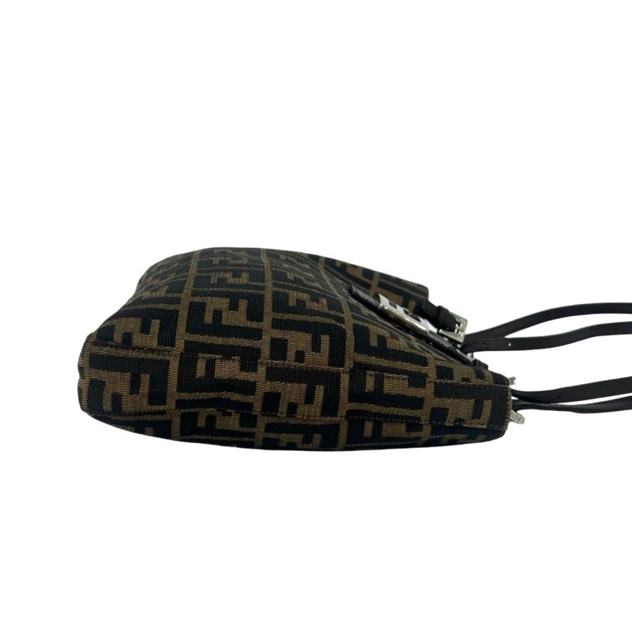 FENDI（フェンディ） 極 美品 ズッカ FF 柄 ロゴ 金具 キャンバス
