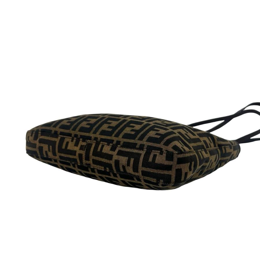 FENDI（フェンディ） 極 美品 ズッカ FF 柄 ロゴ 金具 キャンバス