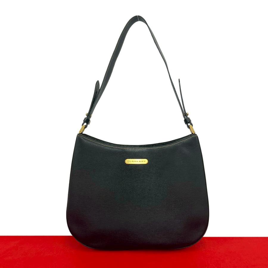 BURBERRY（バーバリー） 極 美品 ノバチェック 柄 ロゴ プレート 金具 