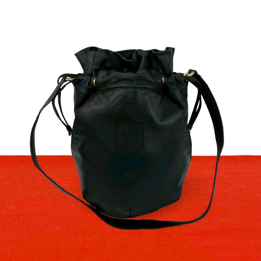 CELINE（セリーヌ） 極 美品 ヴィンテージ トリオンフ ロゴ レザー 本