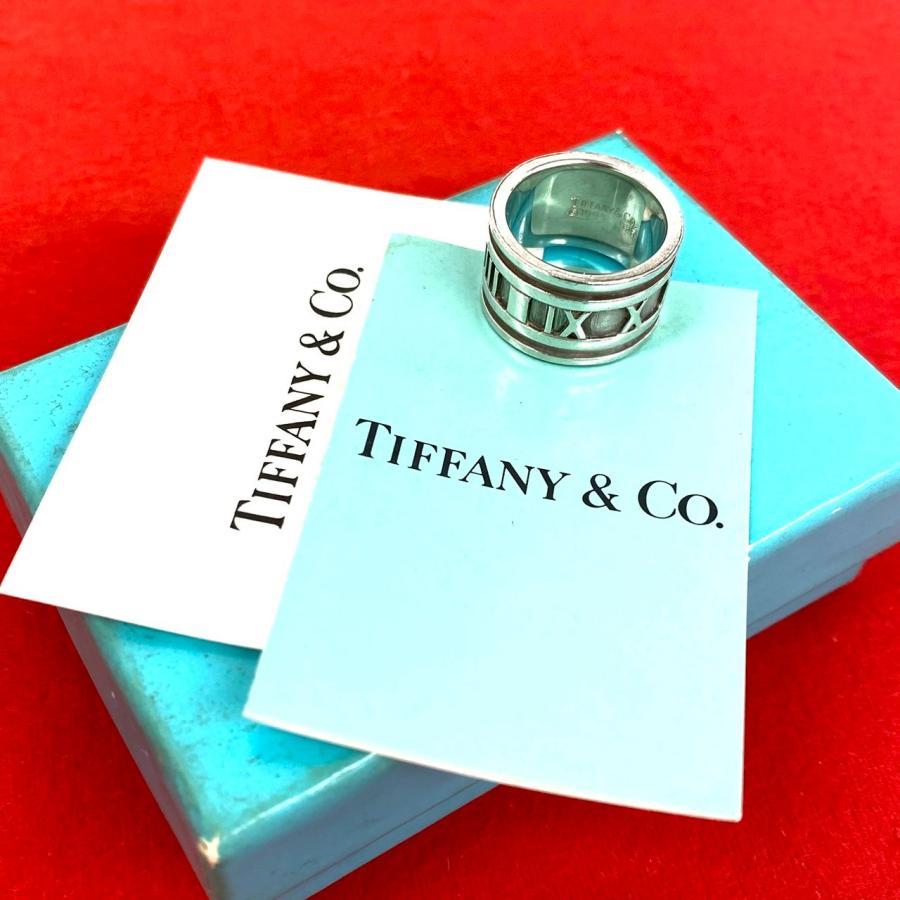 TIFFANY&Co.（ティファニー） 極 美品 箱付き ワイド アトラス リング