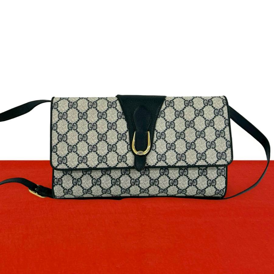 GUCCI（グッチ） 極 美品 希少品 オールドグッチ GG ロゴ 柄 金具 