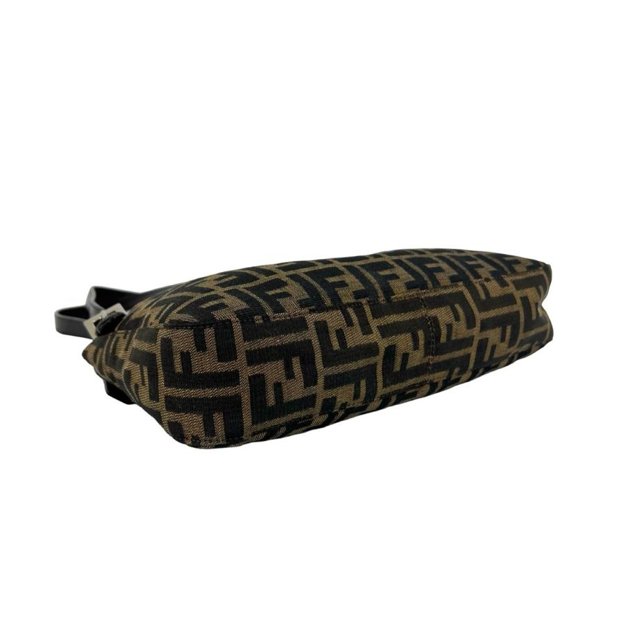 FENDI（フェンディ） 極 美品 ズッカ FF ロゴ 金具 キャンバス レザー