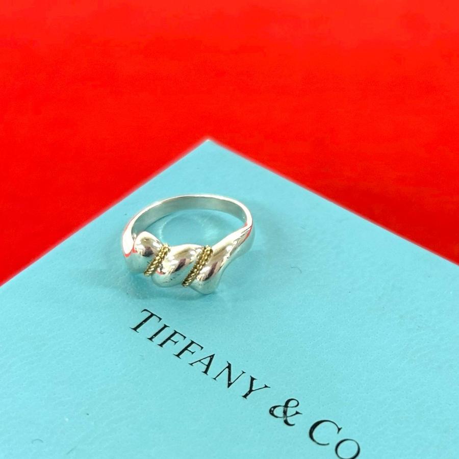 TIFFANY&Co.（ティファニー） 極 美品 ヴィンテージ ツイスト リング