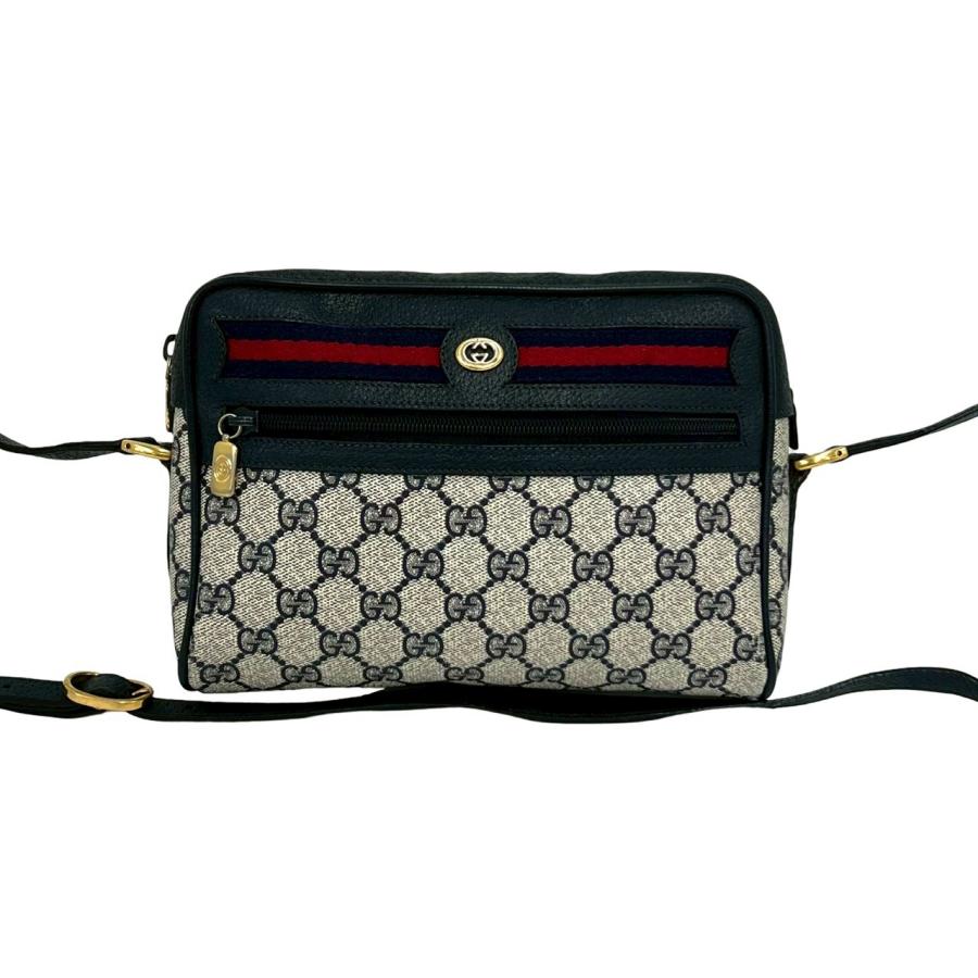 GUCCI（グッチ） 極 美品 オールドグッチ シェリーライン GG ロゴ 金具