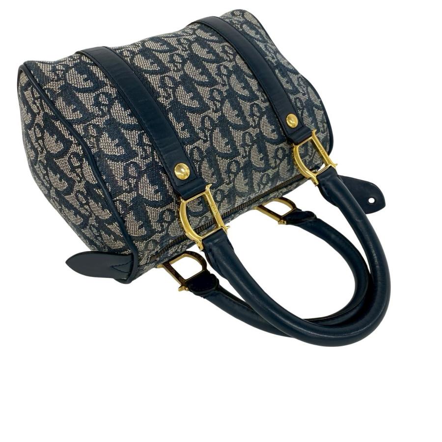 極 美品 Christian Dior ディオール トロッター ロゴ 柄 キャンバス