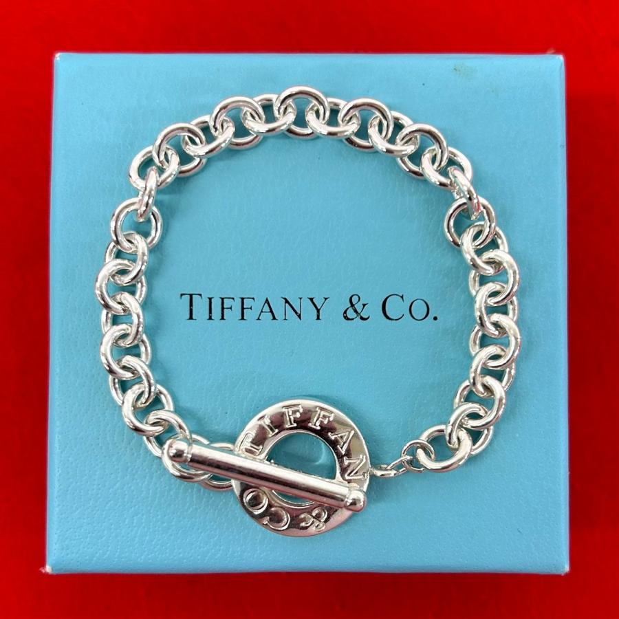チ*ン様 Tiffany & Co. シルバー925 ブレスレット&リング セッ TIFFANY&Co.（ティファニー） 極 美品 サークルタグ トグル