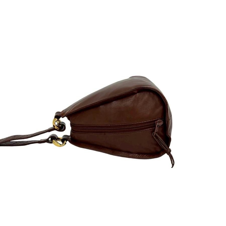 LOEWE（ロエベ） 極 美品 ヴィンテージ アナグラム ロゴ レザー 本革 