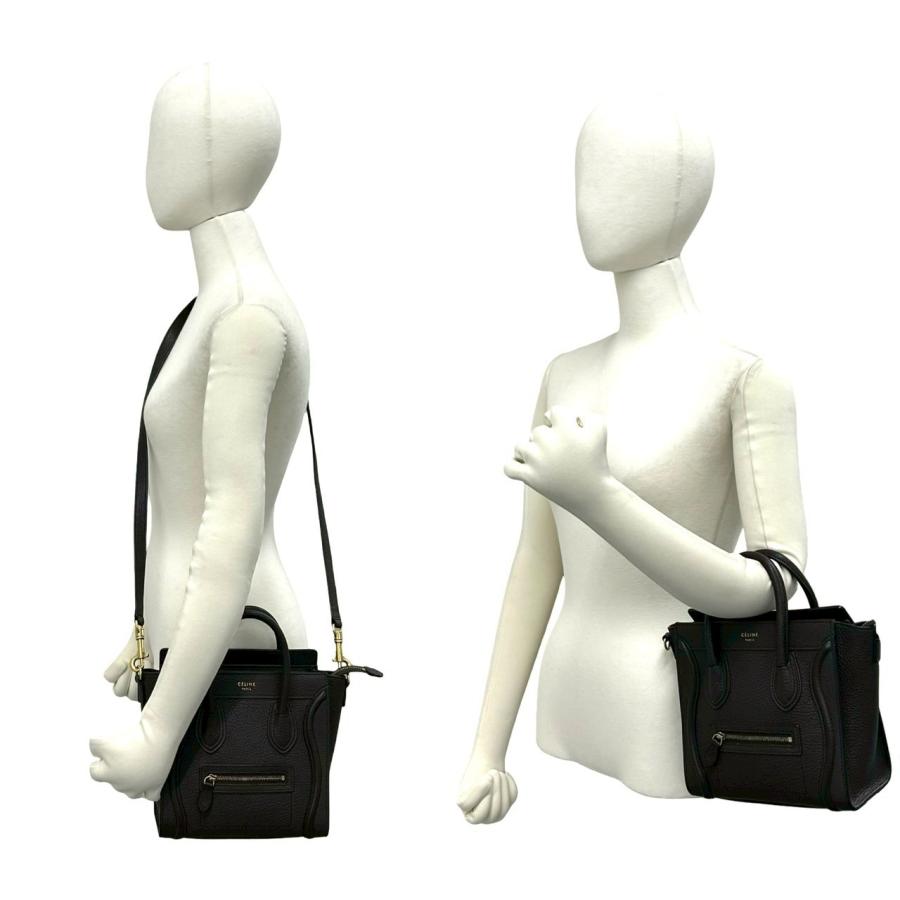 CELINE（セリーヌ） 未使用保管品 ラゲージ ナノ ショッパー レザー