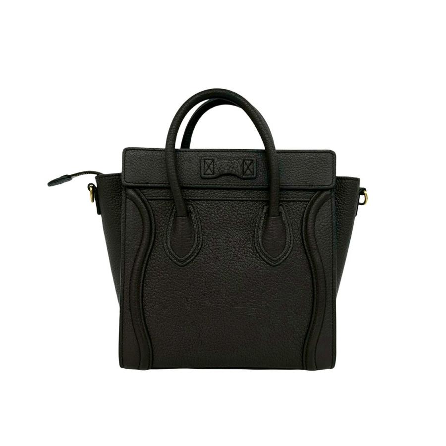 CELINE（セリーヌ） 未使用保管品 ラゲージ ナノ ショッパー レザー