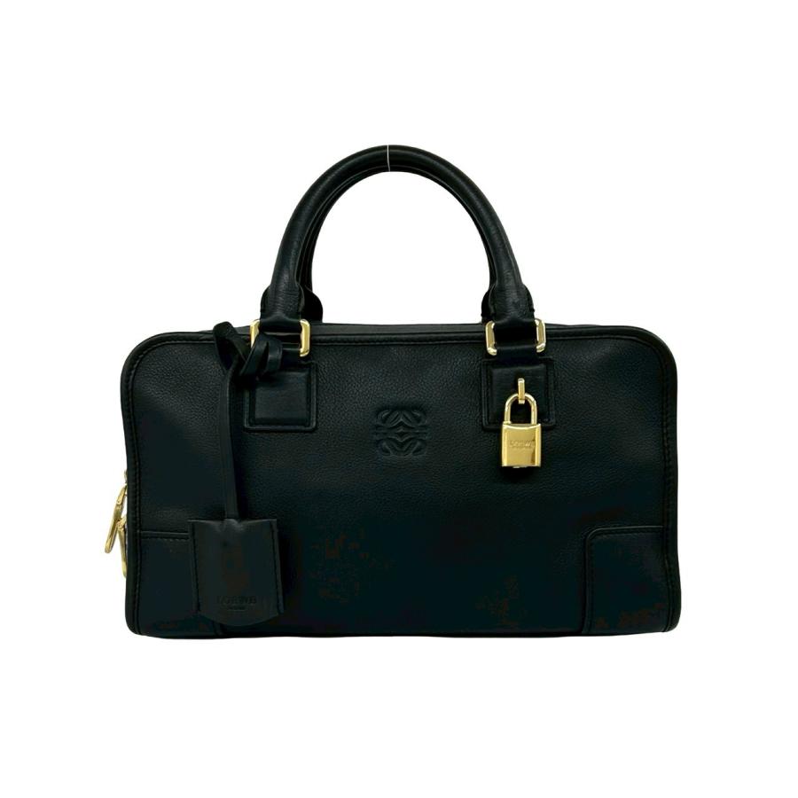 LOEWE（ロエベ） 極 美品 袋付き アマソナ 28 アナグラム ロゴ レザー