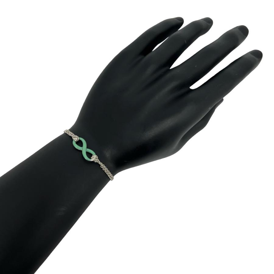 TIFFANY&Co.（ティファニー） 極 美品 インフィニティ ダブルチェーン