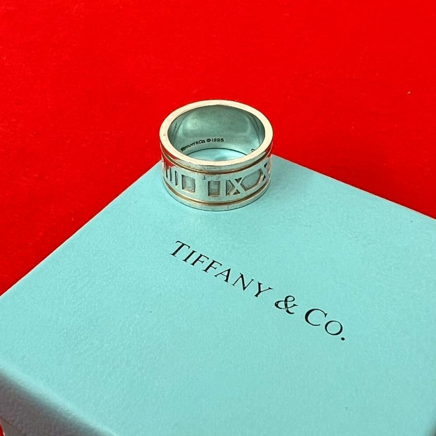 TIFFANY&Co.（ティファニー） 極 美品 ワイドアトラス リング シルバー 