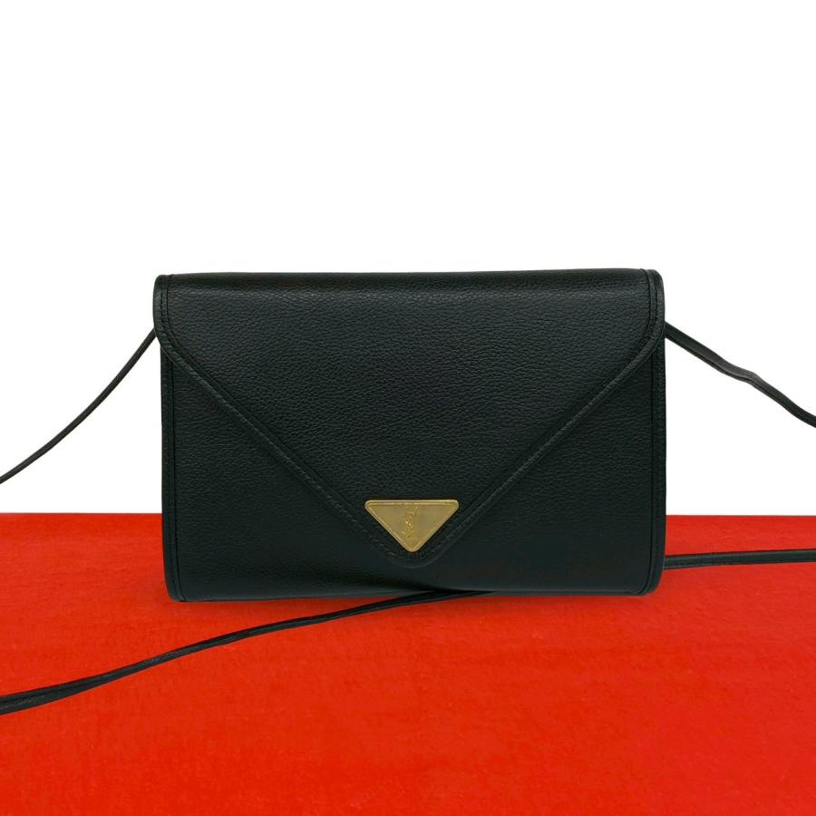 Yves Saint Laurent（イヴ・サンローラン） 極 美品 YSL ロゴ 金具 