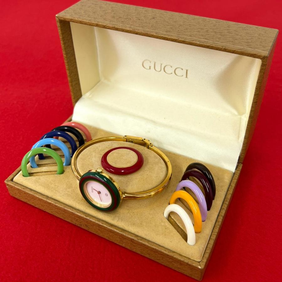 GUCCI（グッチ） 稼働品 極 美品 ケース付 ヴィンテージ チェンジ 