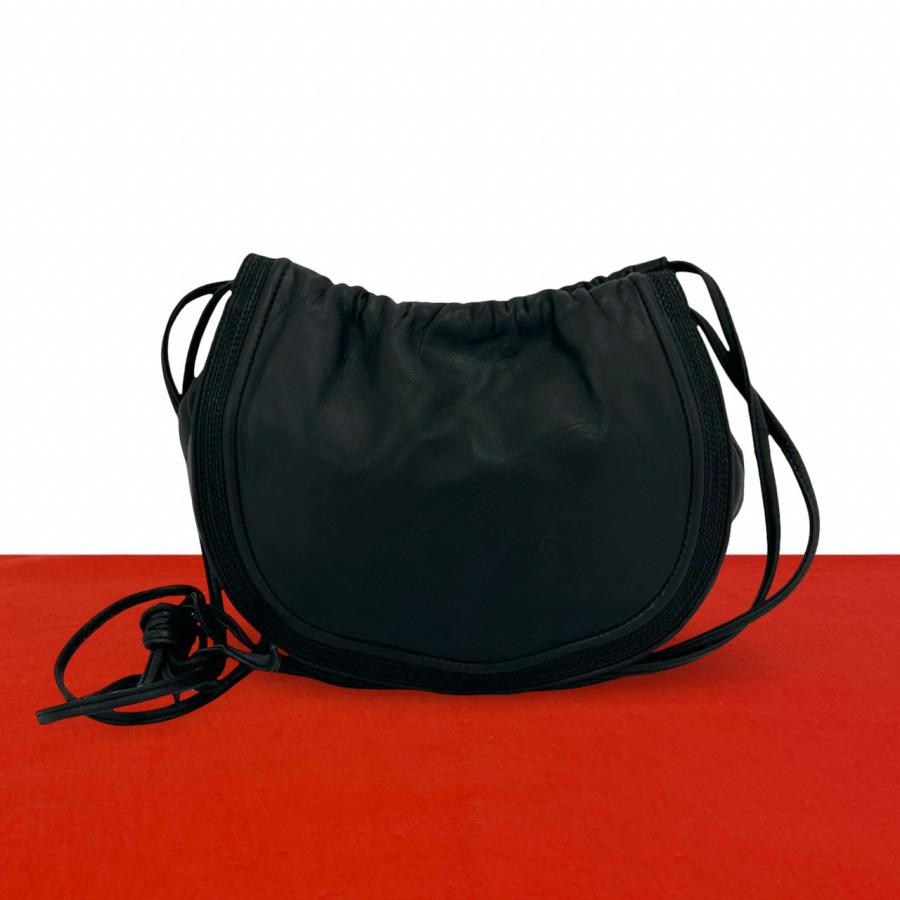LOEWE（ロエベ） 極 美品 ヴィンテージ アナグラム ロゴ ナッパ レザー