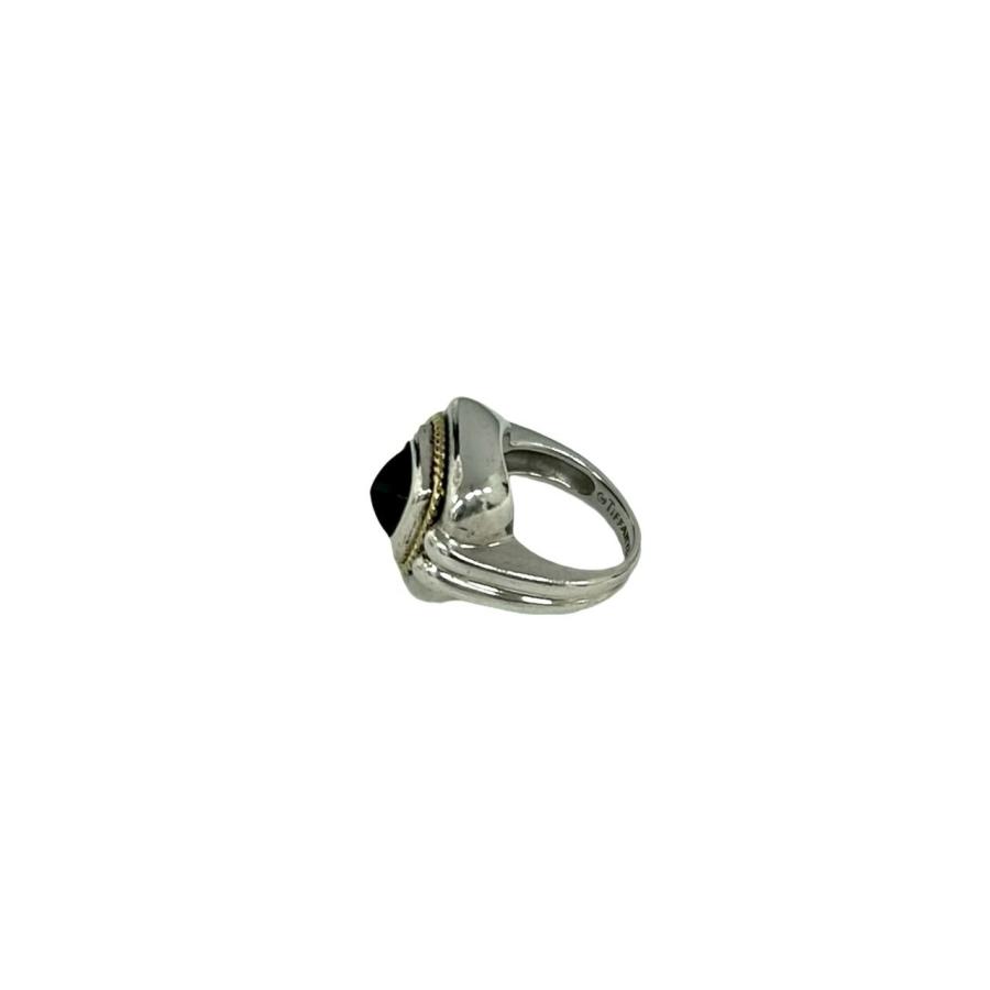 TIFFANY&Co.（ティファニー） 極 美品 ヴィンテージ オニキス リング