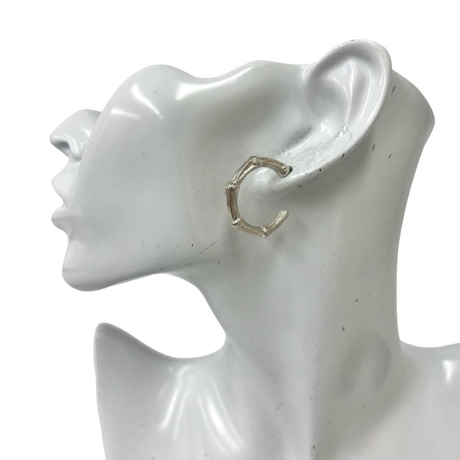 極美品Tiffany バンブー ピアス シルバー925 オールドティファニー TIFFANY&Co.（ティファニー） 極 美品 ヴィンテージ バンブー ピアス