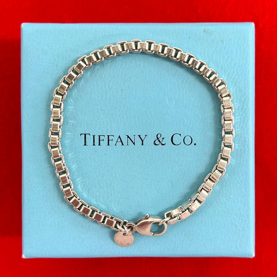 希少 ヴィンテージ ティファニー ベネチアン ブレスレット 925 TIFFANY&Co.（ティファニー） 極 美品 ヴィンテージ ベネチアン
