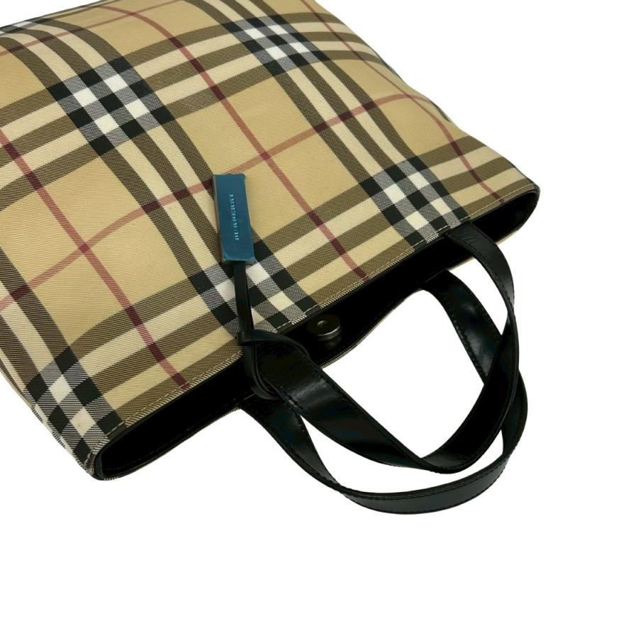 BURBERRY（バーバリー） 極 美品 ノバチェック 柄 レザー 本革